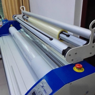 63'' 1600mm 160cm wide large format automatic roll hot cold laminator