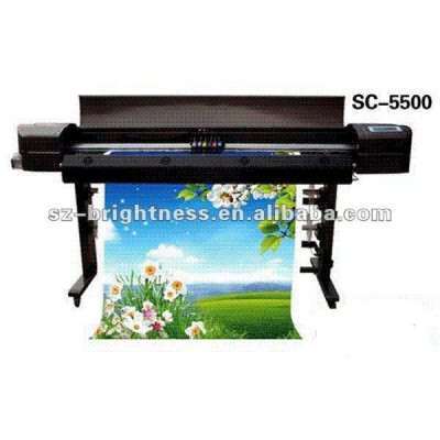 Wide format 60" inkjet 5500 indoor printer 1200dpi 6 color