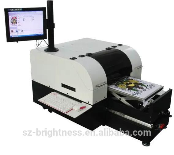 a3 /a4 digital flatbed t-shirt printer with dx 5 cartridge