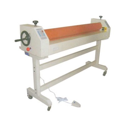 Electric cold single sided press roll laminator